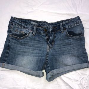 Mossimo Mid-Rise Denim Jean Shorts